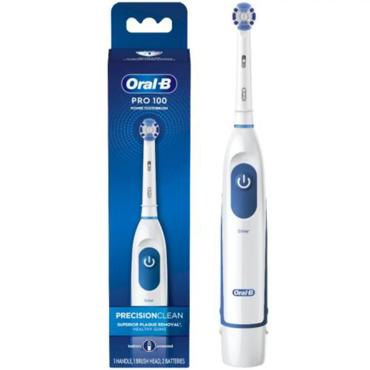 P&G - Oral-B Pro 100 Precision Clean Battery Toothbrush **Discontinued