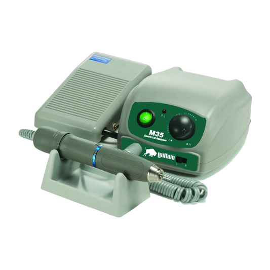 Buffalo - M35 Electric Handpiece System, 120V/220V AC (Console+MG Gray HP+FC)