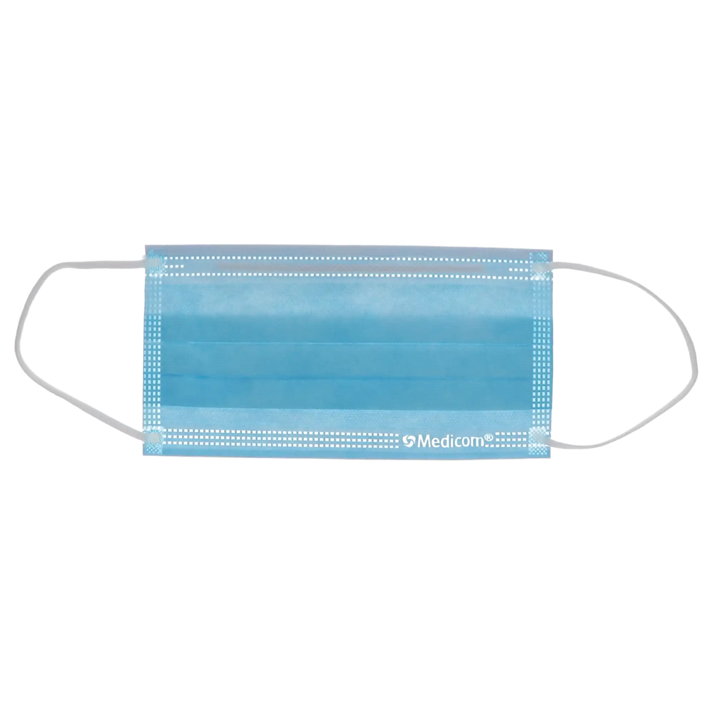 Medicom - Safe-Mask Premier Elite Earloop Blue 50/Bx ASTM 3 (US Code 2042)