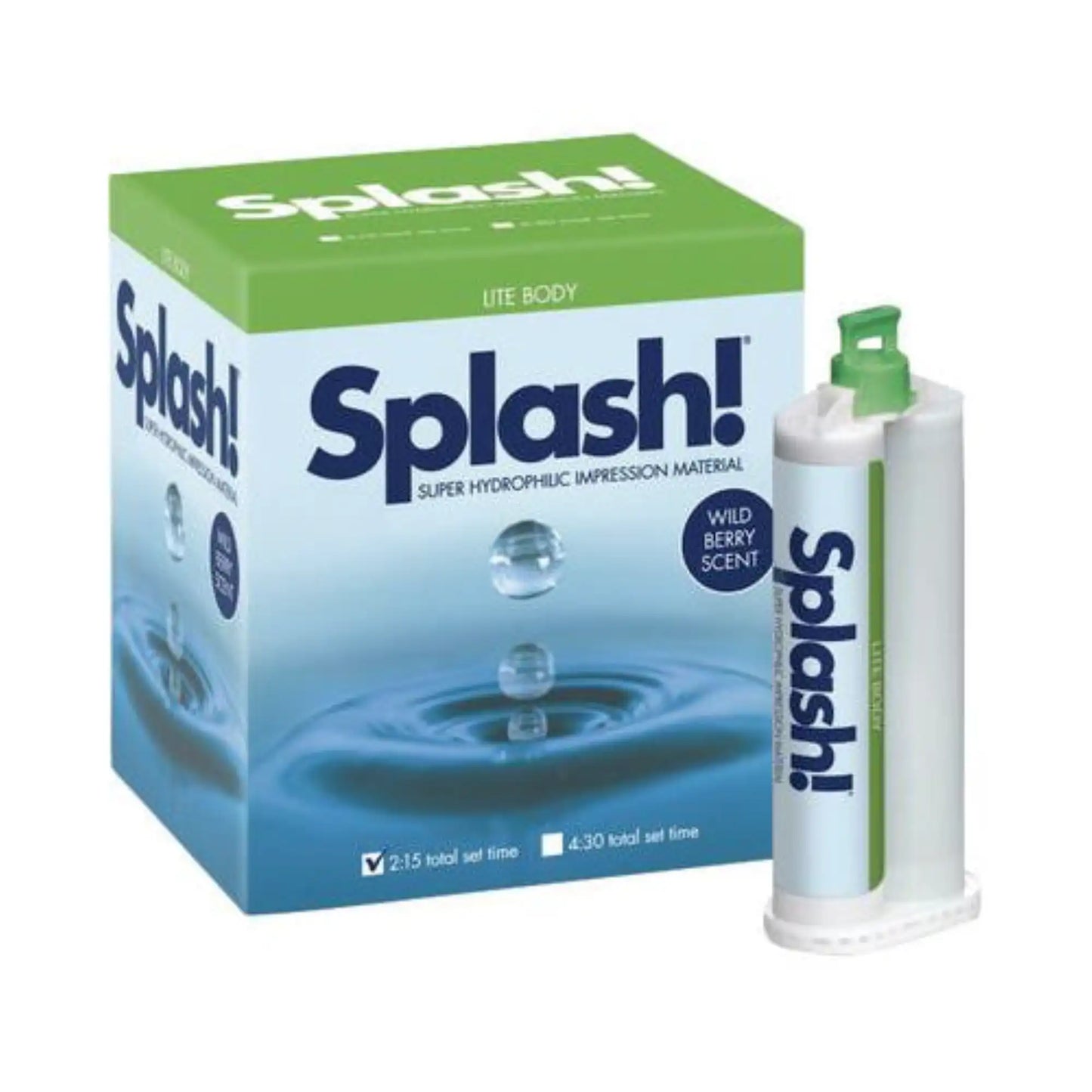 SPLASH! Cartridge Half-Time Set Lite Body - (8/50ml Cartridge) NO TIPS