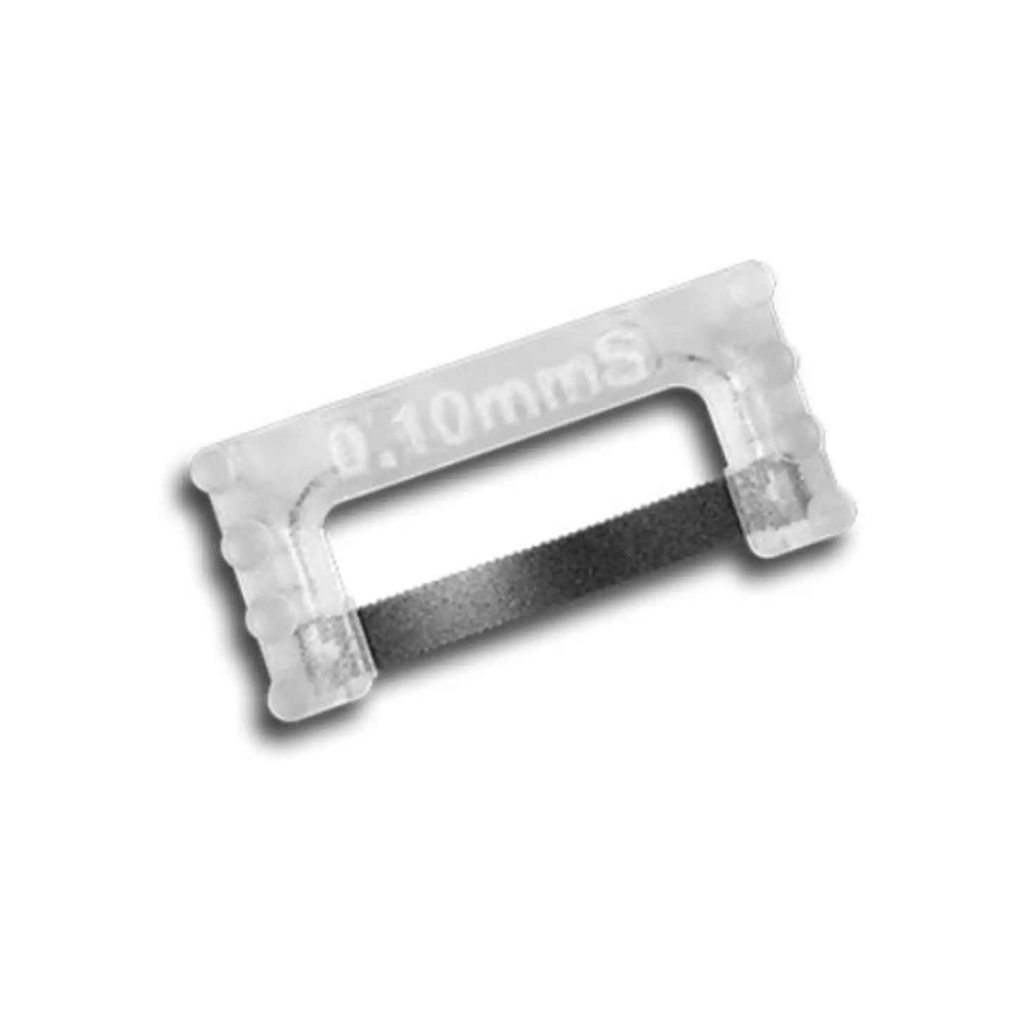 ContacEZ - IPR PLUS Strip System Clear Single Opener Med-Fine Serrated 0.10mm 8/Pk