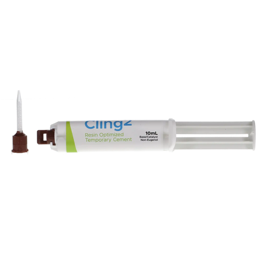 Clinicians Choice - Cling2, Resin Optimized Temporary Cement, 10ml, Syringe, Each