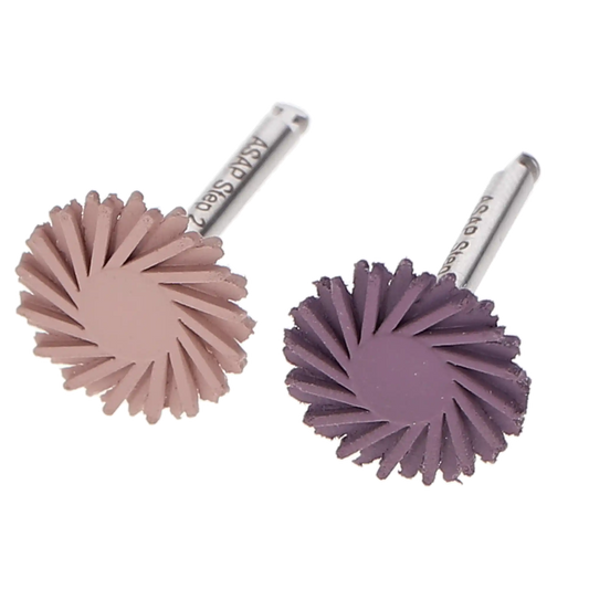 Clinicians Choice - ASAP, All Surface Access Polishers, Assorted, Large, 6/Pk