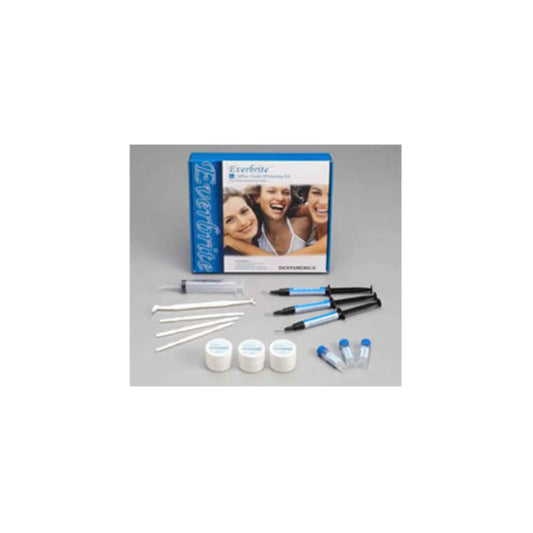 DentAmerica - Everbrite In Office Tooth Whitening 3 Patient Kit, 35% Hydrogen Peroxide. Kit