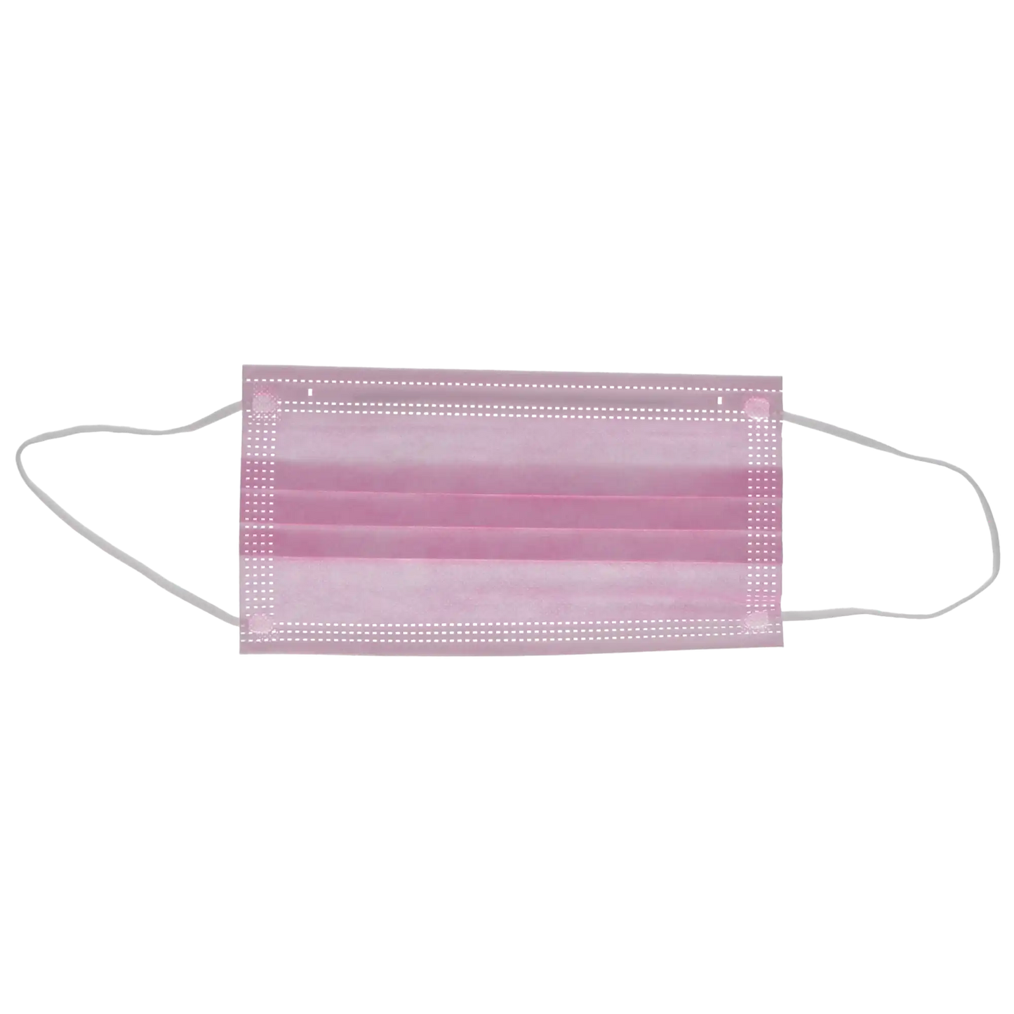 HSB - Earloop 3-PLY Masks 50/Bx ASTM 1 Pink  BFE=>95, PFE=>95, Synthetic Blood 80 mmHg