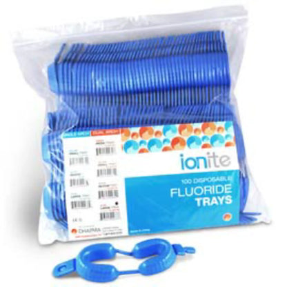Dharma Research - Ionite Dual Arch Tray - Large - Blue x 100