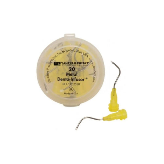 Ultradent - Metal DI Tips 20pk Dual Thread