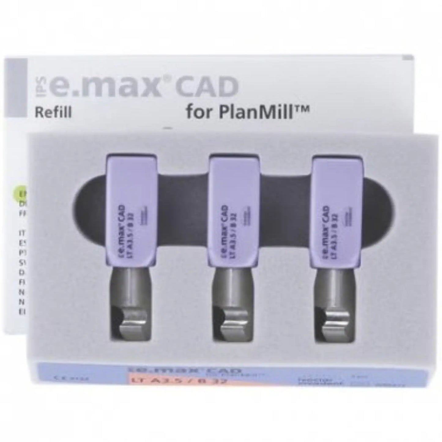Ivoclar - IPS e.max CAD PlanMill, LT, B32 A3, 5/Pack