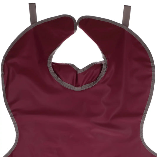 HSB - Lead Free Apron Adult W/Collar Mauve