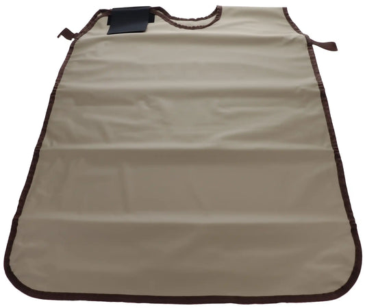 HSB - Lead Apron Panoramic Poncho Beige, Adult