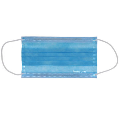 Vibe Face Masks 50/Bx Luminous Blue ASTM 3 (BE2500) **Discontinued