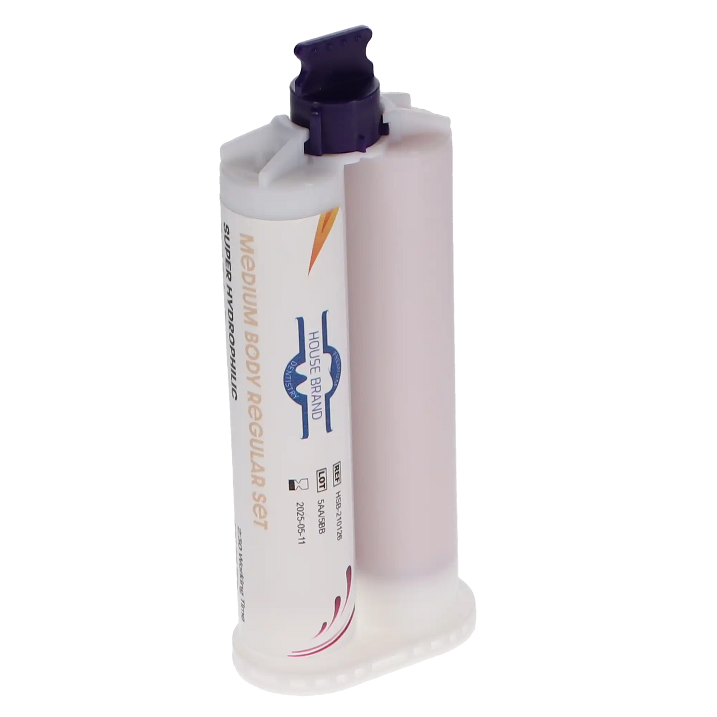 HSB - VPS?Vinyl?Polysiloxane?Impression?Material?2/Pk?Medium?Body?RS