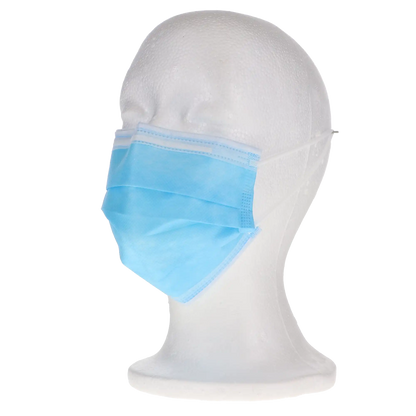 Medicom - SafeMask Classics Earloop Masks L3 50/Box Blue