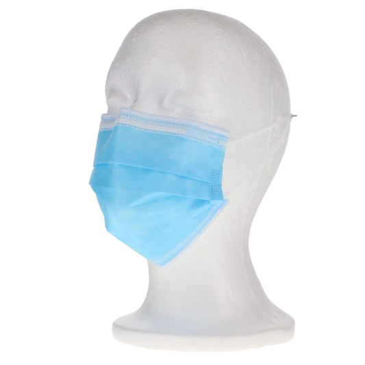 Medicom - SafeMask Classics Earloop Masks L3 50/Box Blue