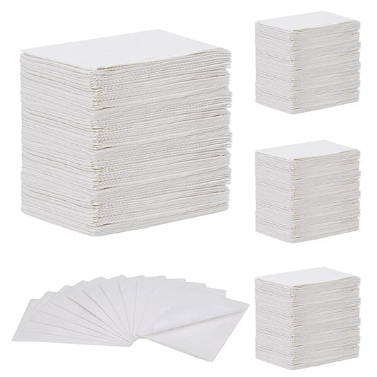 Medicom - SafeBasics Dry-Back Plus Bibs 3-Ply 13x18 500/Cs White