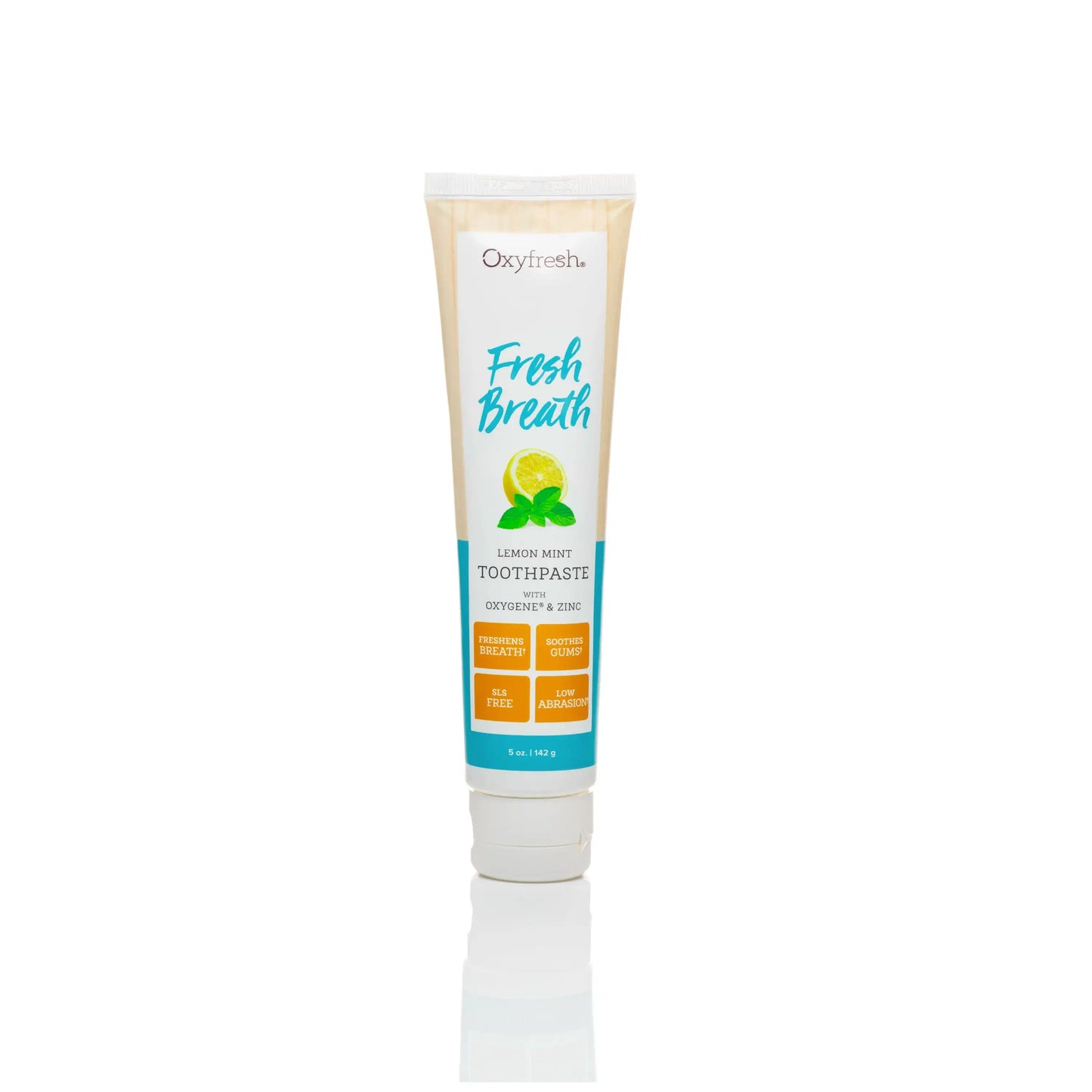 Oxyfresh - Fresh Breath Lemon Mint Toothpaste, 5 oz.