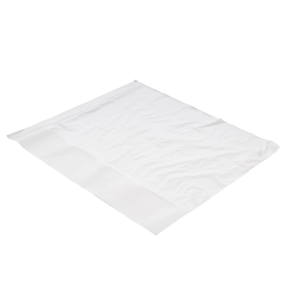 Plasdent - 11" x 9-1/2" Headrest Covers, Clear Plastic 250/Bx. Pleated