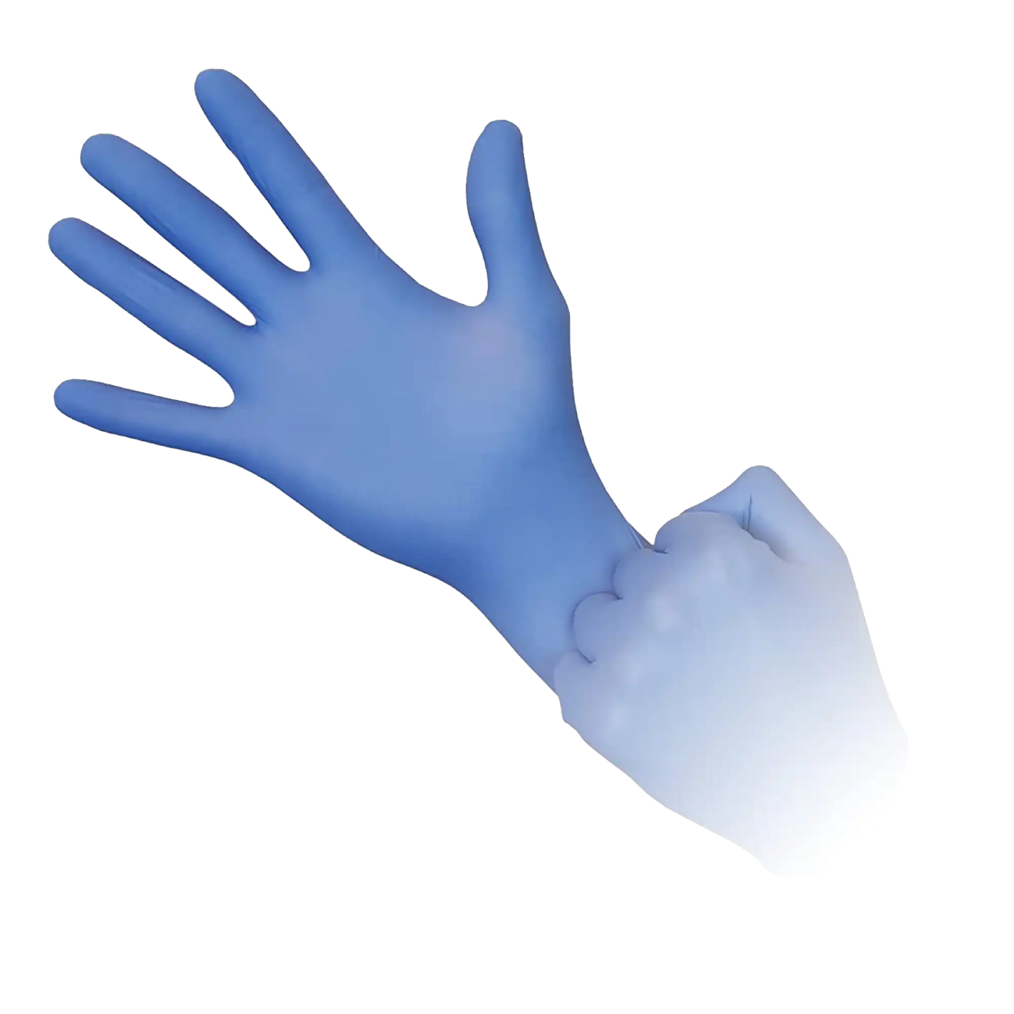 Essentials Powder free Ultra Nitrile Exam Gloves Size M