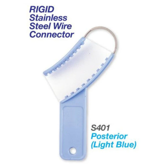 Premium Plus - 3-In-1 Trays Steel, Posterior, Light Blue, 36/Pack