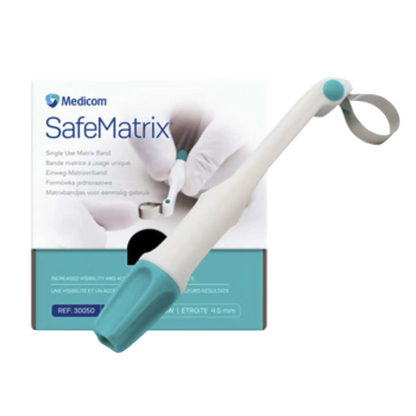 Medicom - SafeMatrix Bands 4.5mm Narrow Green 50/Bx