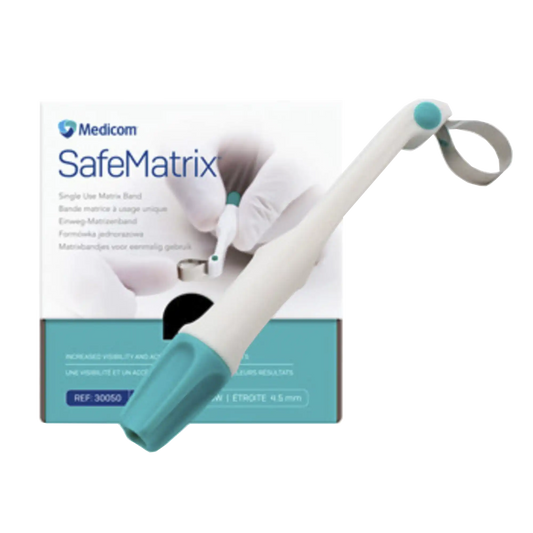 Medicom - SafeMatrix Bands 4.5mm Narrow Green 50/Bx