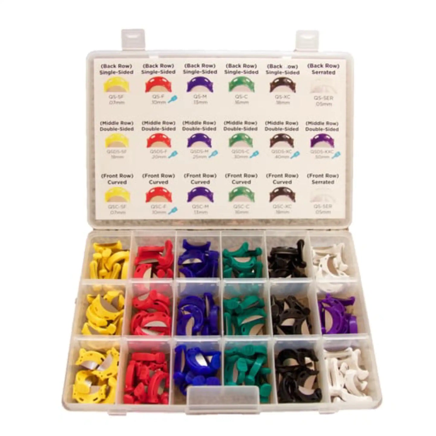 QwikStrip - Finishing IPR Strips Ultimate Pack (180 Strips) . Includes 10