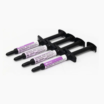 3M Unitek - Set TRANSBond PLUS COLOR CHANGE (4 adhesion syringes of 4 g each), 3M