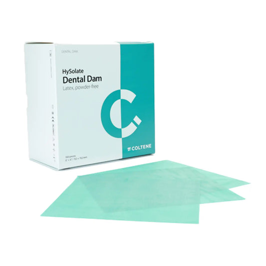 Coltene - HySolate Latex Dental Dam 6x6 Green Medium 360/Pk - (Replaces H04247)