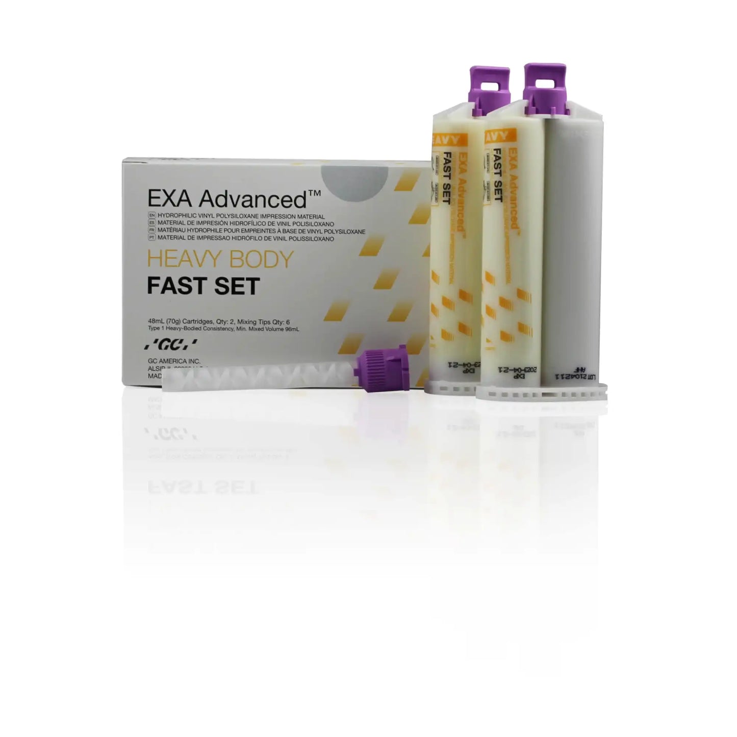 EXA Advanced VPS 48mL Heavy Fast-Set 2/Pk (replaces 137207)