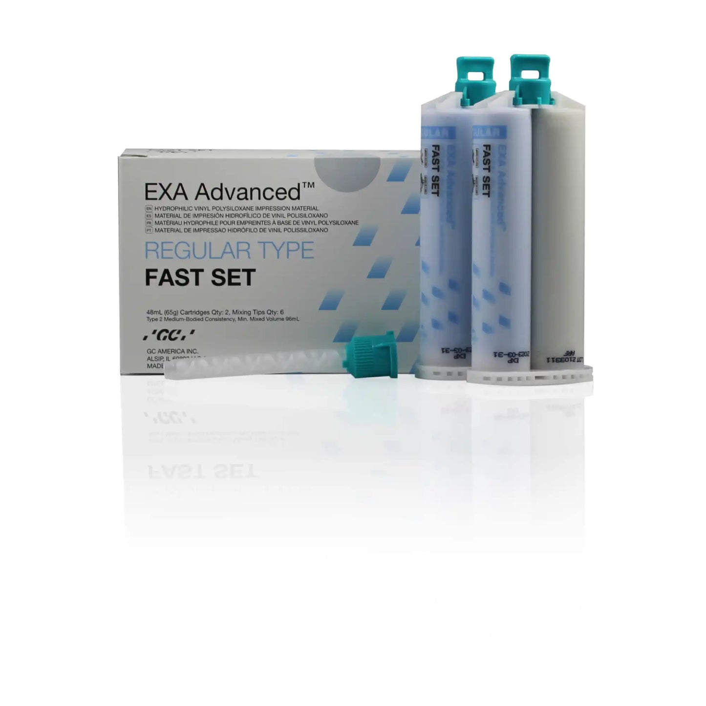 EXA Advanced VPS 48mL Regular Fast-Set 2/Pk (replaces 137007)