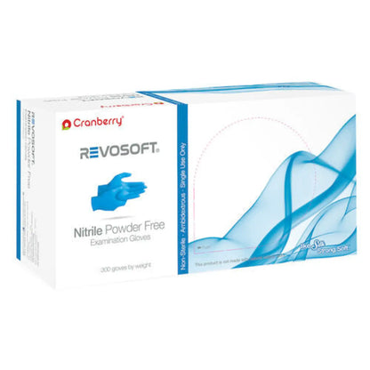 Cranberry - Cranberry RevoSoft Nitrile Gloves 300/Pk Large