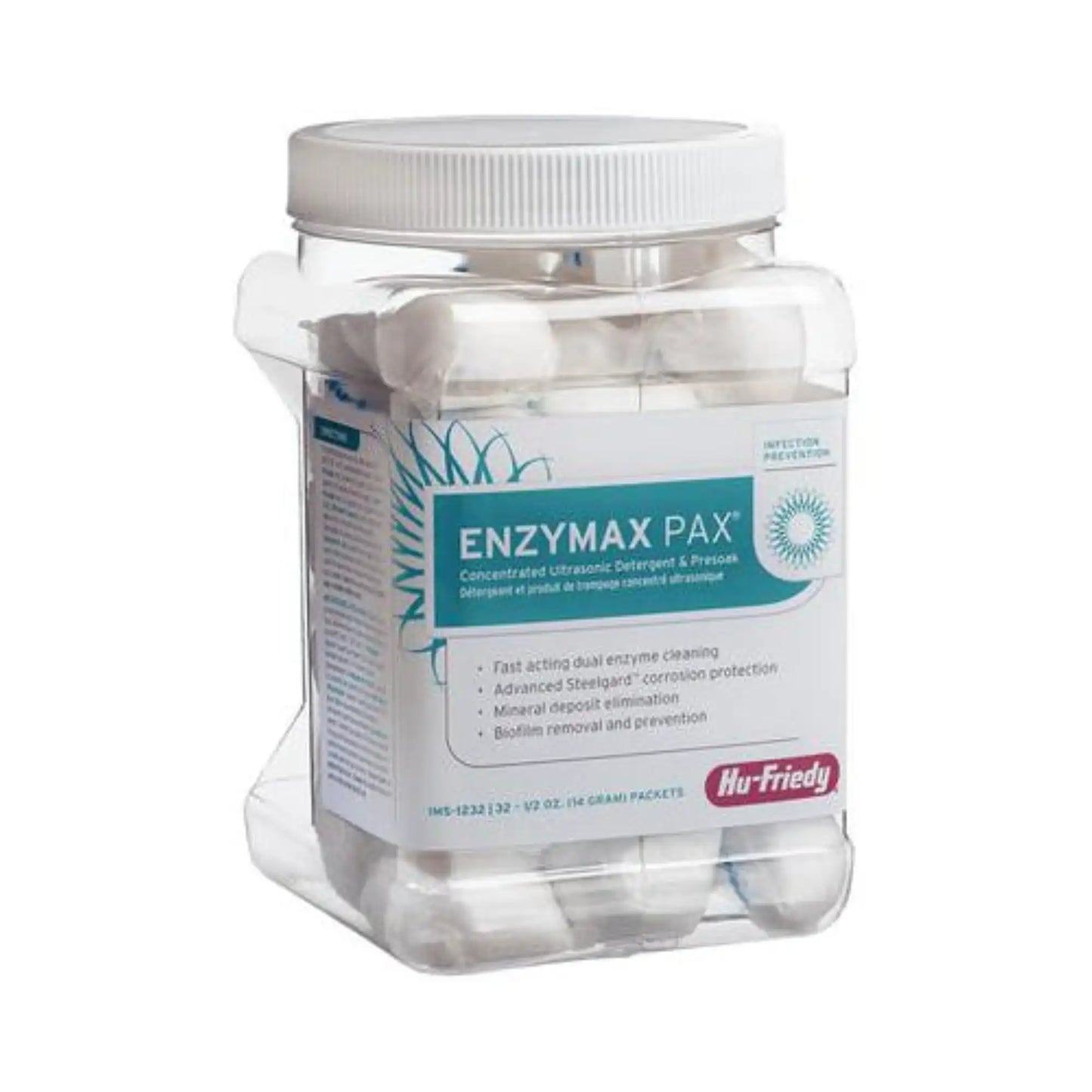 Hu-Friedy - Enzymax Powder Packets 32 Makes 32 Gallons **Discontinued