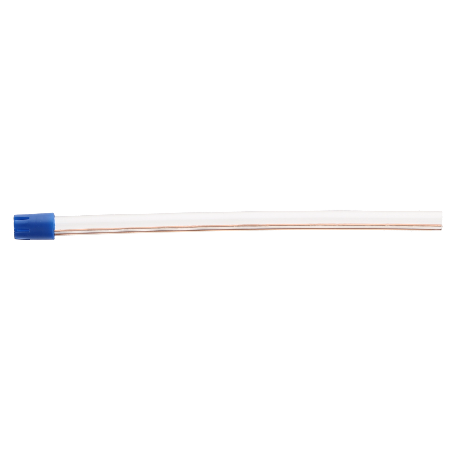 Safe-Dent 6" Saliva Ejectors Plastic Clear w/Blue Tip 1000/Pk. Shape and Stay
