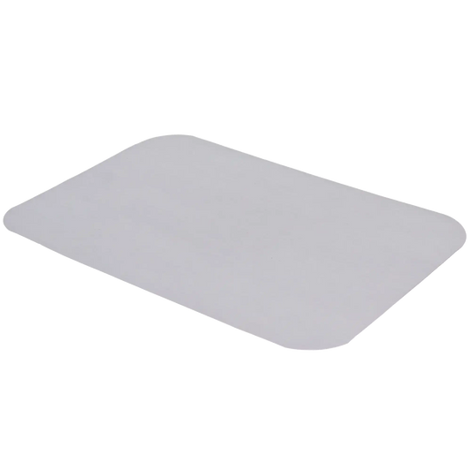 Tidi - 10-1/4" x 15-3/4" S.S. White "D" - White Heavyweight Paper Tray Cover, Box