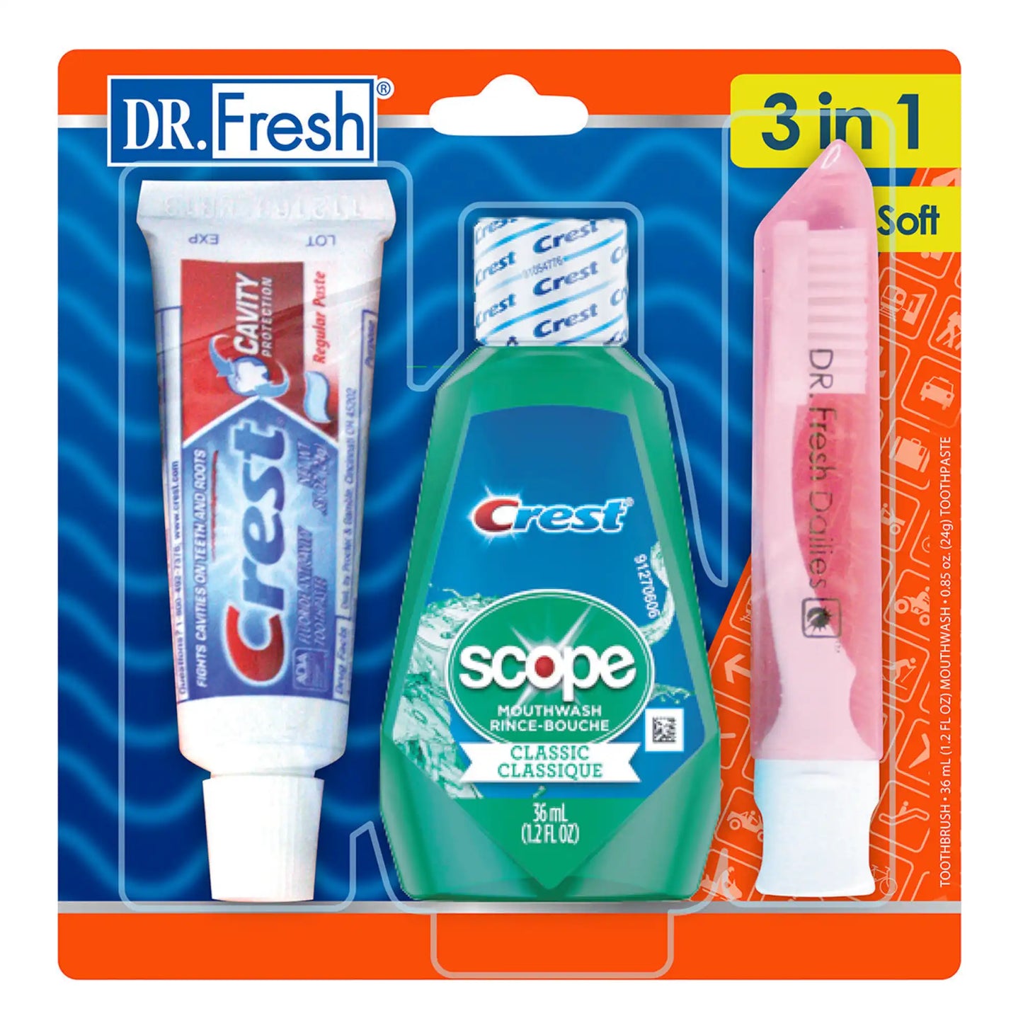 Dr Fresh DRF TK TB/TP/MW 1ct