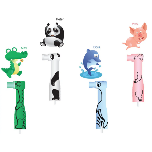 FUNimals Disposable Prophy Assorted 500/Pk