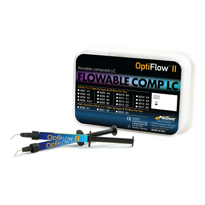 OptiFlow II Nano Flowable LC Syringes 4 x 1.5gm A2