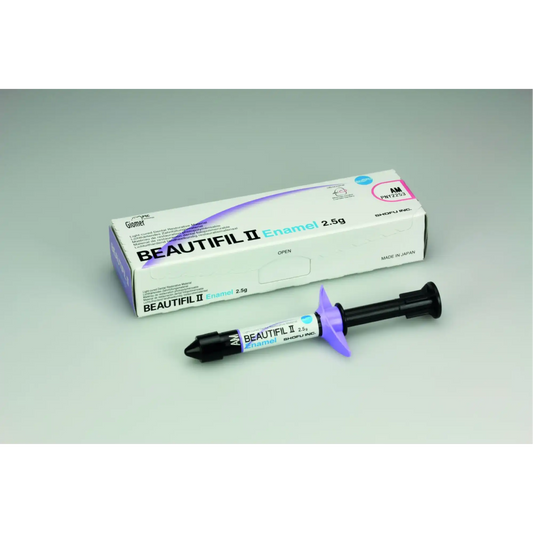 Beautifil II Enamel 2.5g Syringe Amber