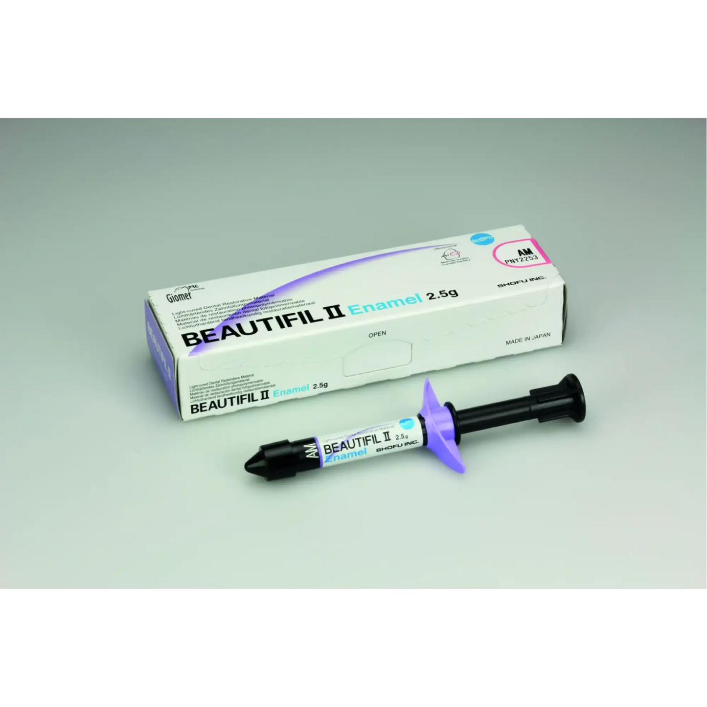Beautifil II Enamel 2.5g Syringe Amber