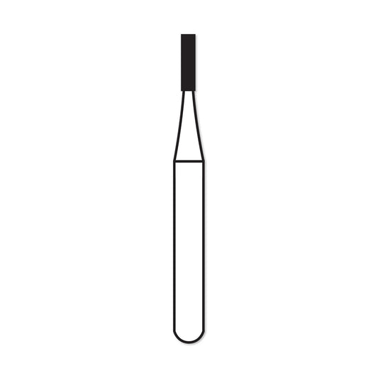 Alpen RA #56 Straight Fissure Carbide Bur for Slow Speed Latch, Pack of 10