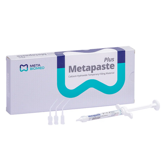 Meta Biomed - Metapaste Plus Temporary Root Canal Filling Material Calcium Hydroxide With Barium Sulfate Water