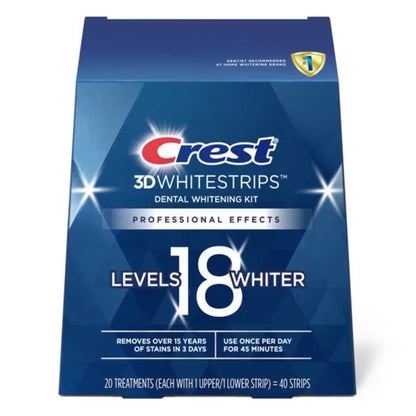 P&G - 20 Treatments per kit(40 Strips: 20 upper/20 lower). 8 Kits/Cs
