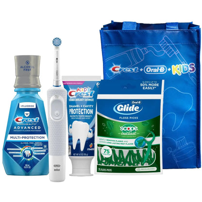 P&G Crest? + Oral-B? Kids 6+ Electric System Bundle