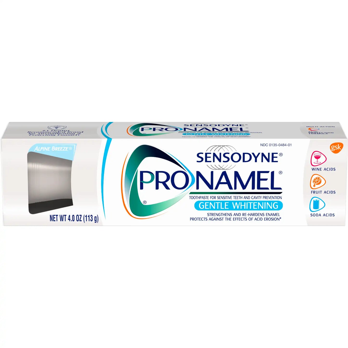 ProNamel? Gentle Whitening Toothpaste, Fresh Mint, 4 oz. tube, 12/cs