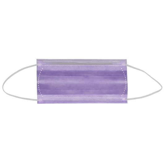 SafeMask FreeFlow Level-3 Masks 50/Bx Lavender