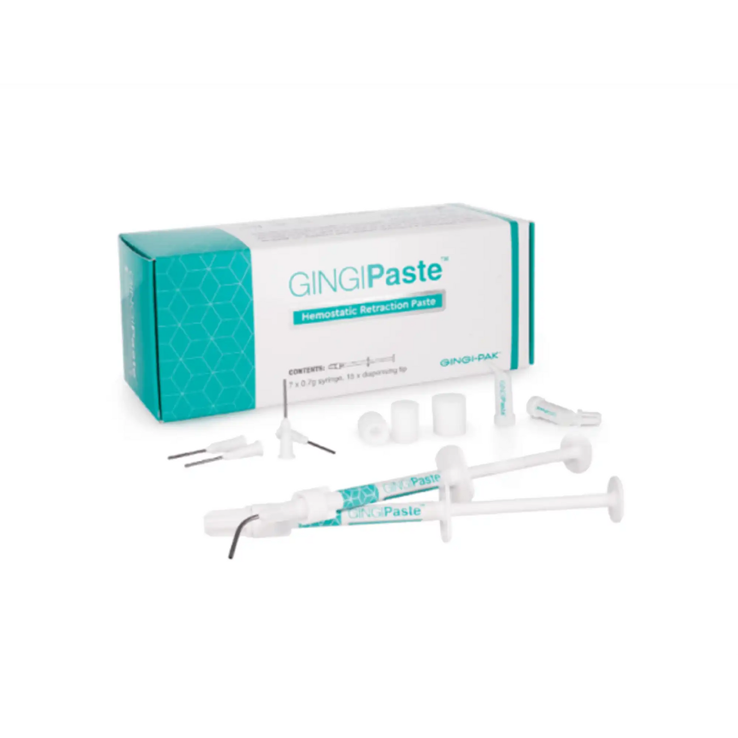 GINGIPaste Retraction Paste Syringe Pack 0.7g x 7