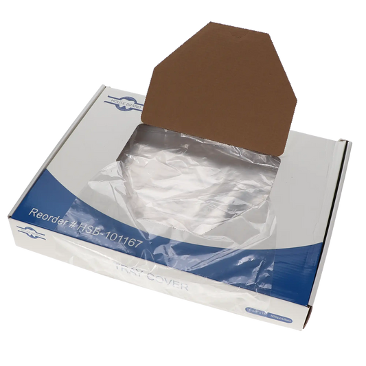 HSB - Tray Cover/Sleeve, Poly - 11.5/8"W x 16"L - 500/Bx