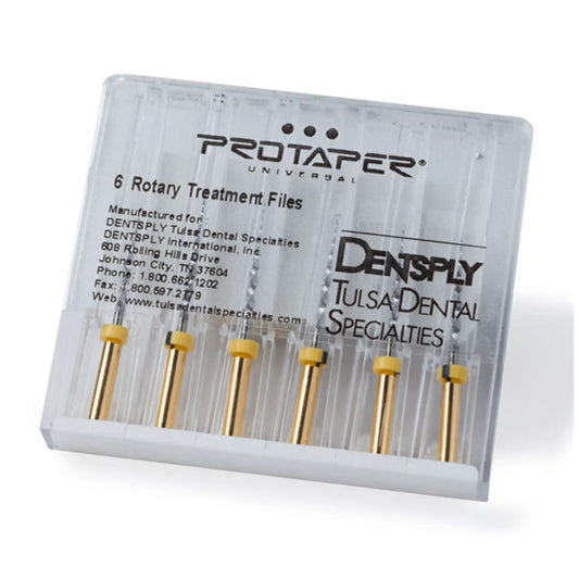 Dentsply - ProTaper Universal Rotary File 21mm S1 - (USA code PTURS121)