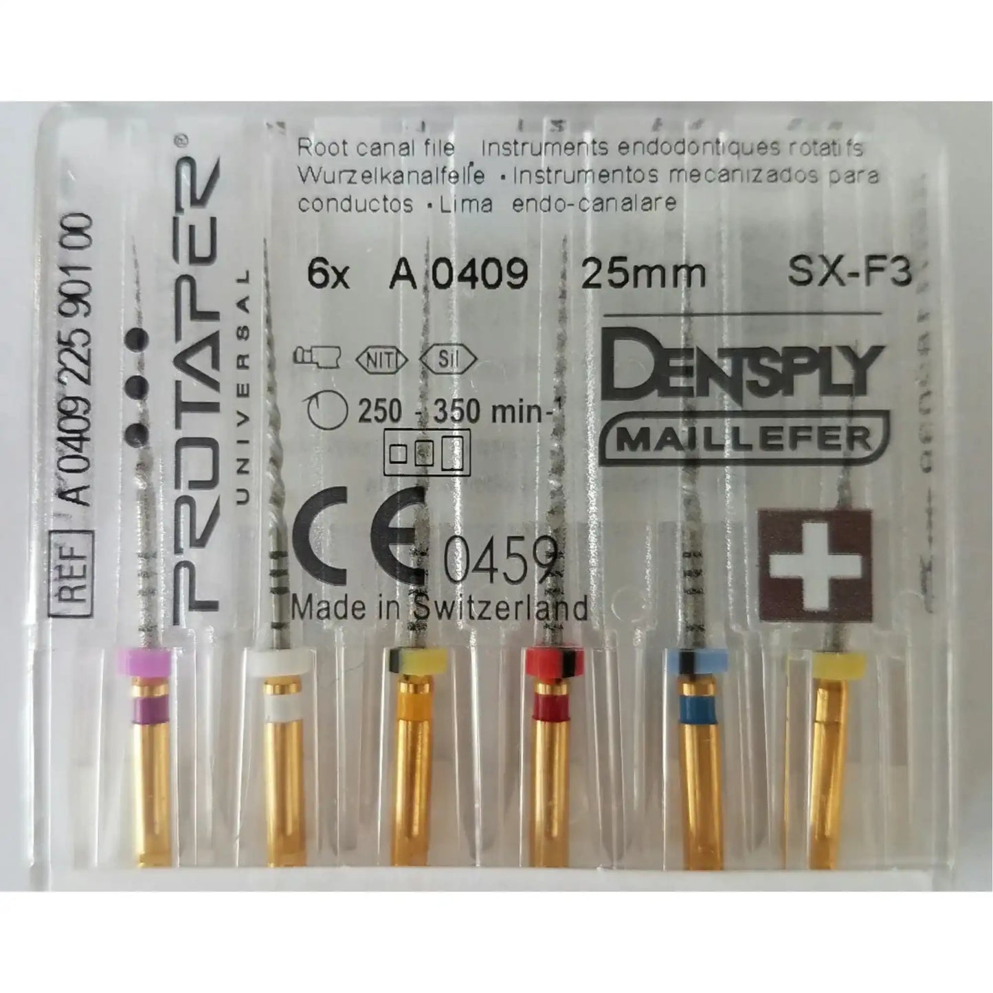 Dentsply - ProTaper?Universal Rotary File 25mm Assorted - (USA code PTURAS25)