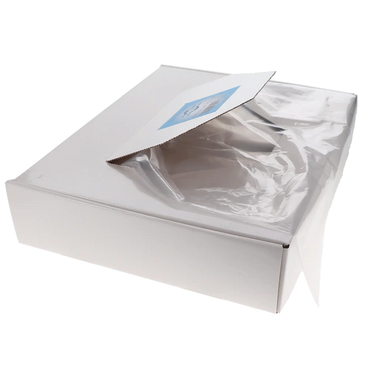 HSB - Chair Cover/Sleeve Half, Poly - 24"W x 32"L - Clear, 300/Bx - (Equiv PS102)